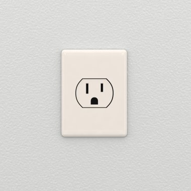 Electrical outlet clipart