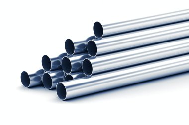 Metal pipes clipart