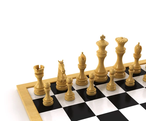 Tablero de ajedrez —  Fotos de Stock