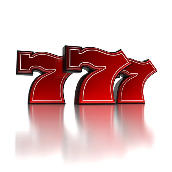 Lucky number seven — Stock Photo, Image