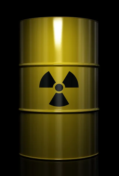 Radioactief afval — Stockfoto