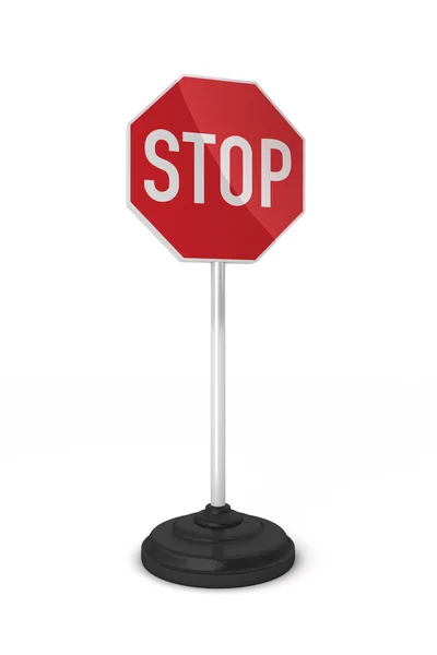 Pequeña señal de stop —  Fotos de Stock