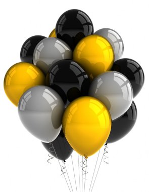 Party balloons clipart