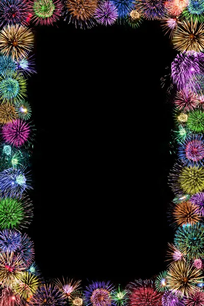 Fireworks ram — Stockfoto