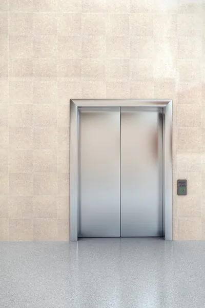 Asansör lobisinde — Stok fotoğraf
