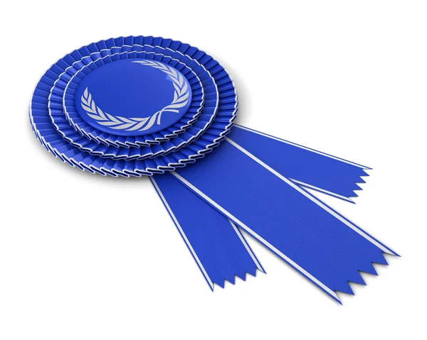Blauwe award lint — Stockfoto