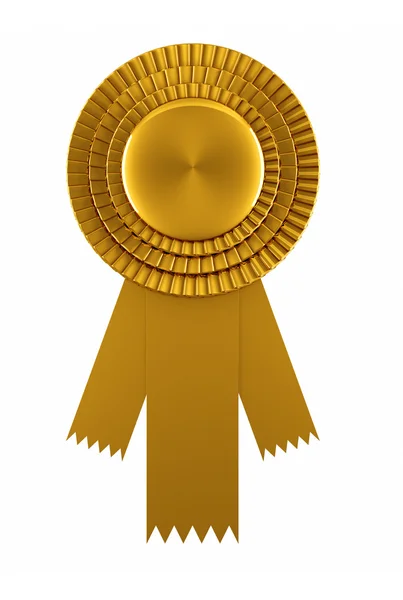 Altın ödül şerit — Stok fotoğraf
