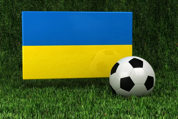 Ucrania Fútbol — Foto de Stock