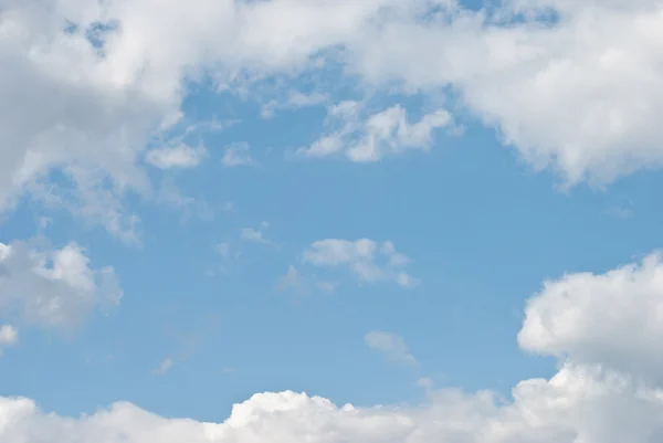 stock image Blue sky with white clouds