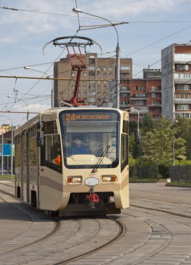 Moskova 'da tramvay