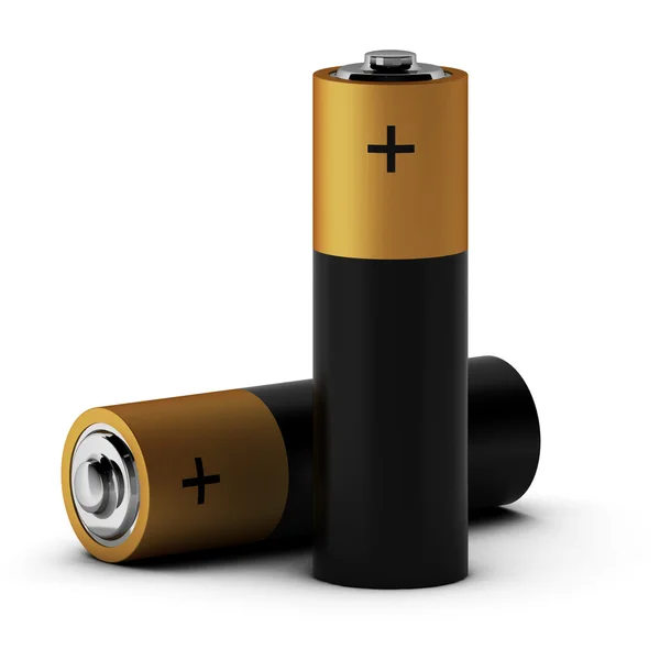 電池の 3 d レンダリング — ストック写真