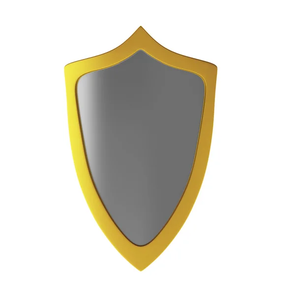 3d render of shield — Stock Photo, Image