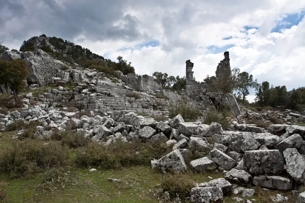 Ruinen von Adada. — Stockfoto