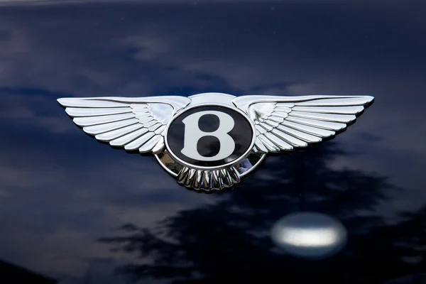 Bentley emblema — Fotografia de Stock