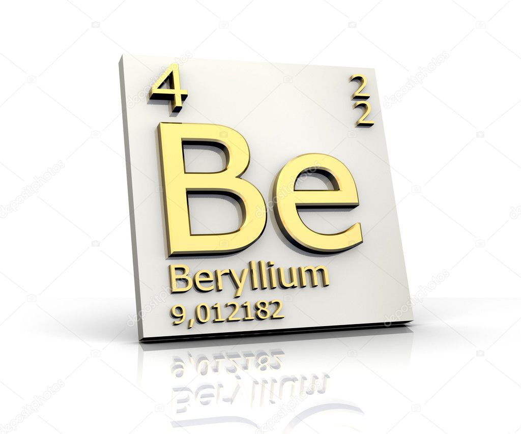 Beryllium from Periodic Table of Elements