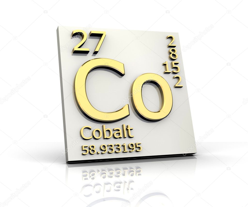 Cobalt form Periodic Table of Elements