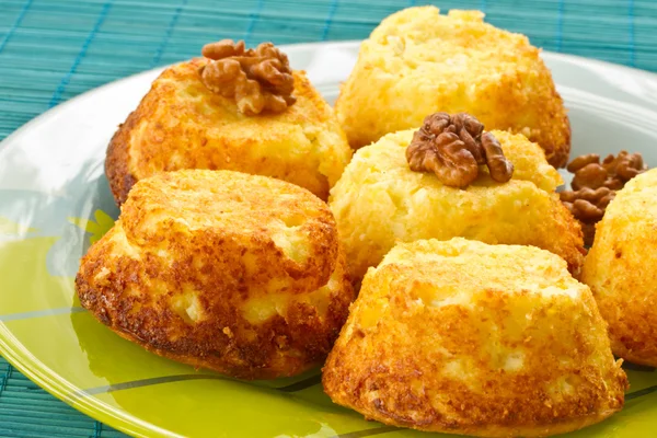 Muffins de queijo — Fotografia de Stock