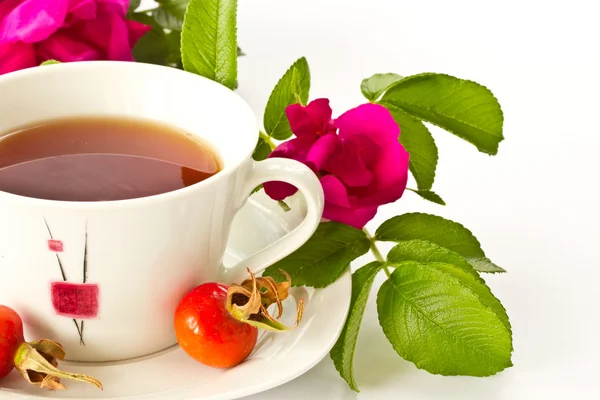 Tea with rosehip — Stock Photo, Image