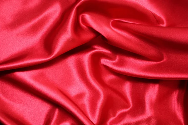 Sensual suave satén rojo — Foto de Stock
