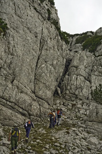 Trekking na Bósnia e Herzegovina — Fotografia de Stock