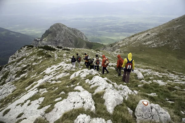 Trekking in Bosnia-Erzegovina — Foto Stock