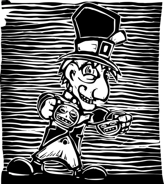 Mad Hatter — Stock Vector