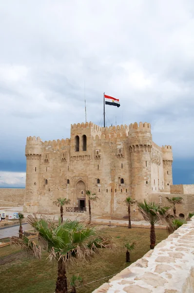 Starobylý hrad v Alexandrii — Stock fotografie
