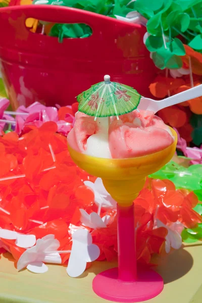 Bebida gelada da sobremesa do verão — Fotografia de Stock