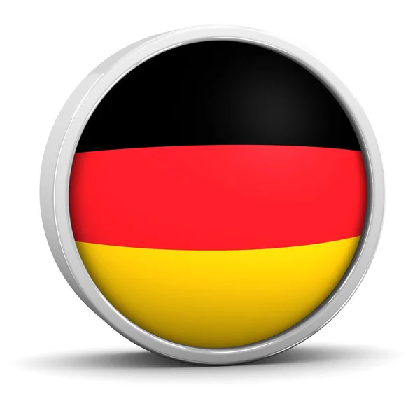 Tysk flag - Stock-foto