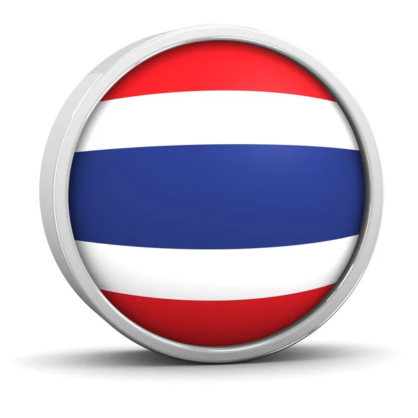 Ταϊλάνδης σημαία — Φωτογραφία Αρχείου