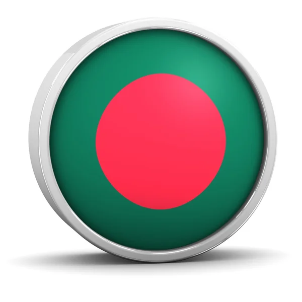 Bangladeşli bayrağı — Stok fotoğraf