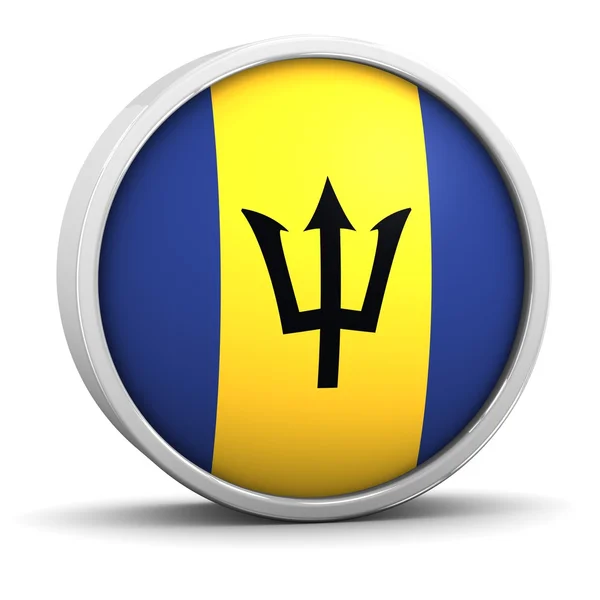 Barbados vlag — Stockfoto