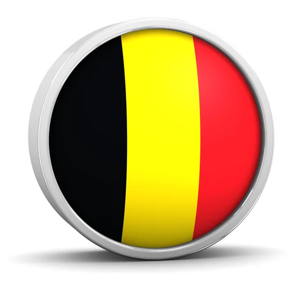 Belgiske flag - Stock-foto