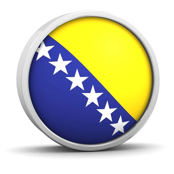 Прапор Боснійська — стокове фото