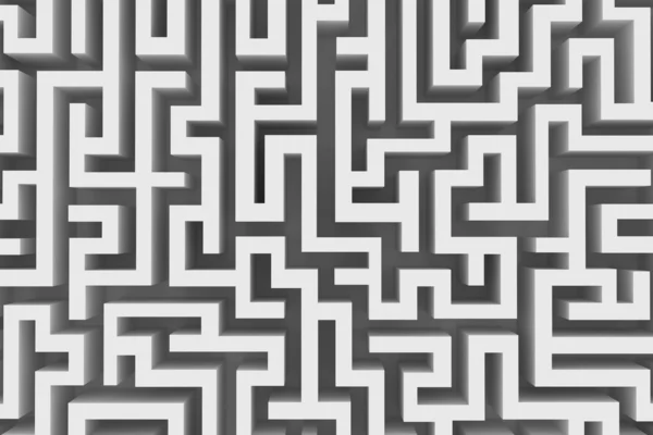 Labirinto grigio — Foto Stock