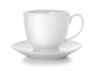 Coffee cup and saucer clipart