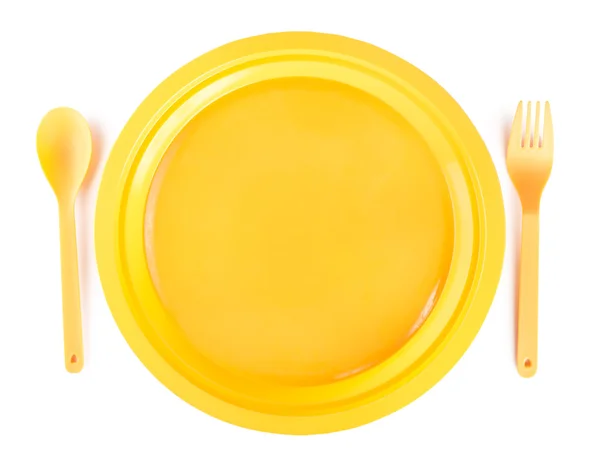 Cutlery set isolated — Stock Photo, Image