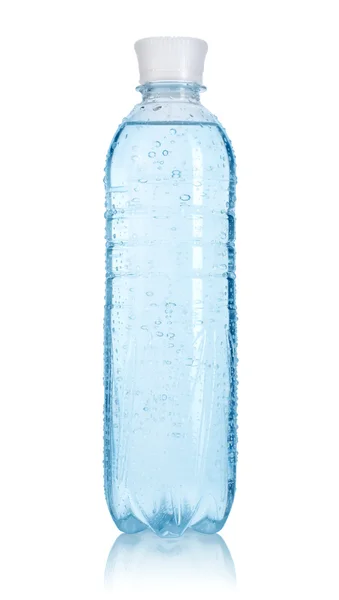 Una bottiglia d'acqua. Percorso — Foto Stock