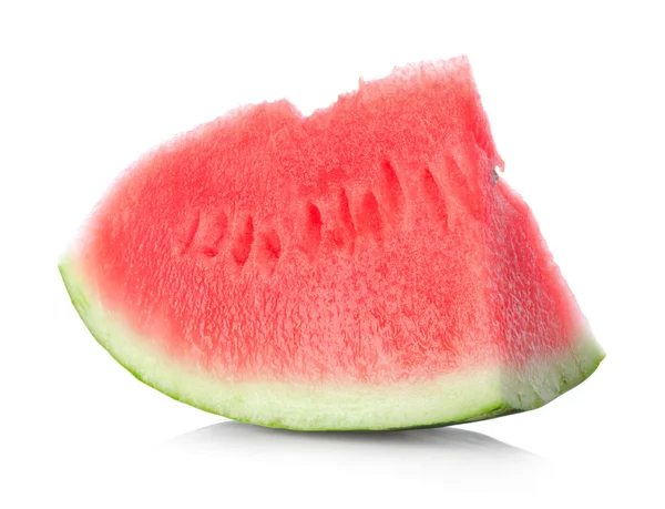 Saftig bit vattenmelon — Stockfoto