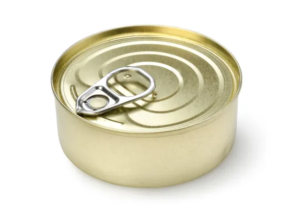 Canned pate isolated — Stock Photo, Image