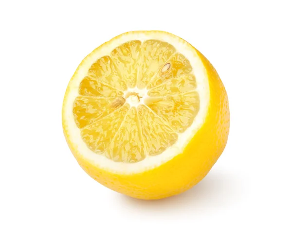Zralé citron, samostatný — Stock fotografie