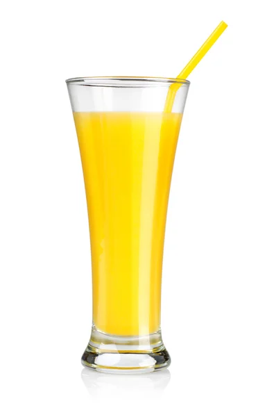 Jus d'orange geïsoleerd — Stockfoto