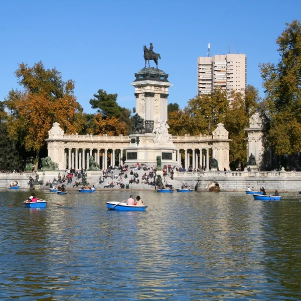 stock image Monument in Madrid