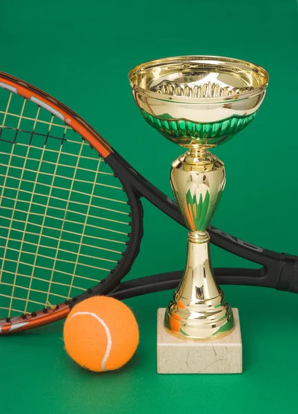 テニス トーナメントに勝つ — ストック写真