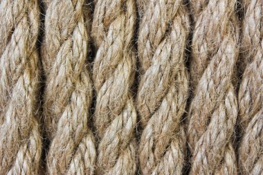 Texture of the ropes