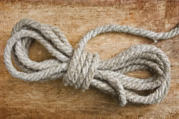 Rope with knots — Stock Photo, Image