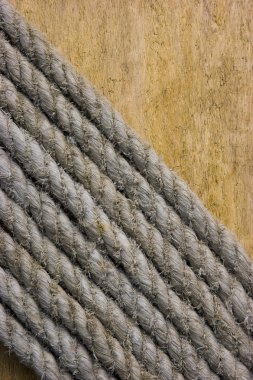 Texture of the ropes