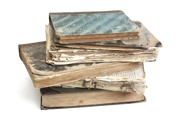 Sebuah buku tua dengan lembaran kusut — Stok Foto