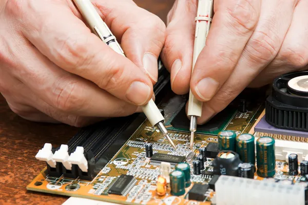 Computer repair — Stock Photo, Image