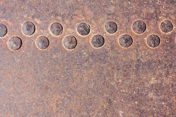 Background of the rivets Stock Image